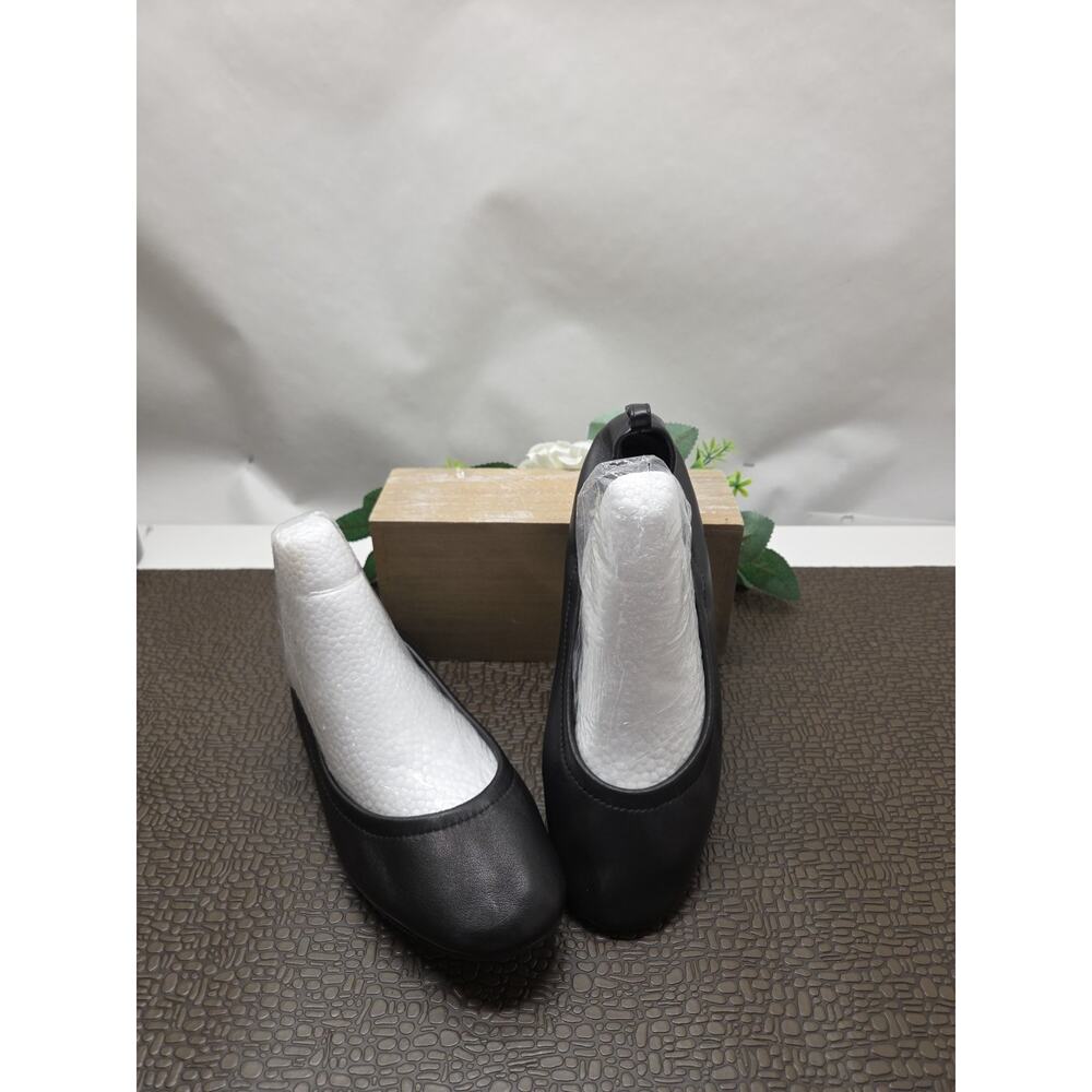 Lanvin Ballet Leather Flats Women’s Size 37 1/2 Round Toe